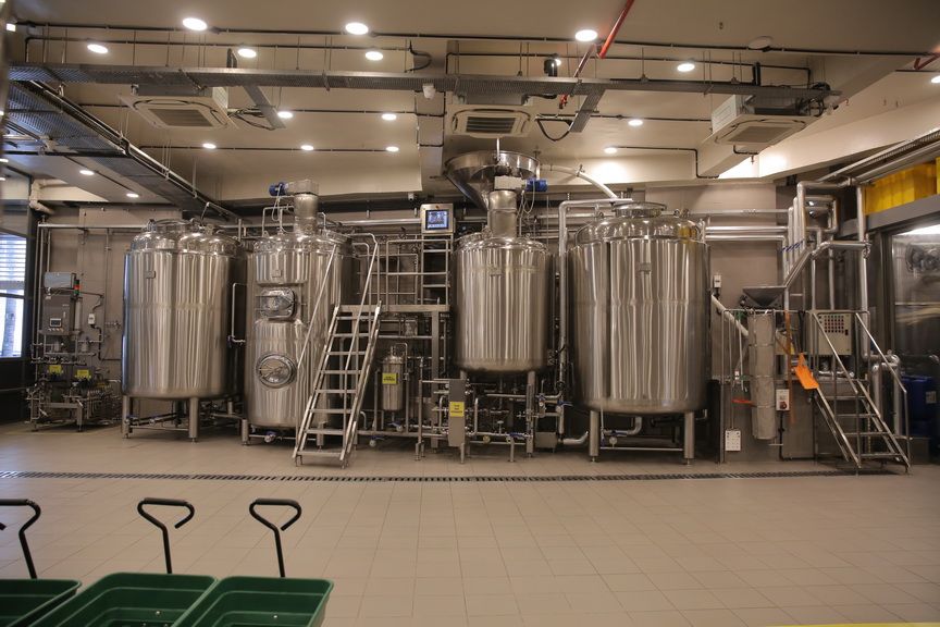 Caldera brewhouse vessels