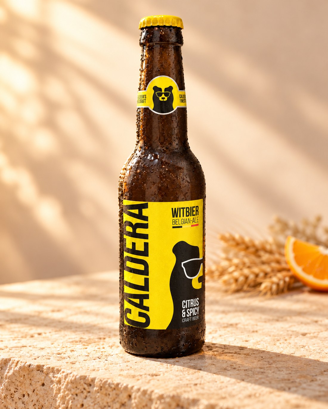 Caldera WITBIER bottle